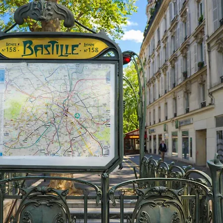 Bright Guest By Place De La Bastille Marais Affittacamere